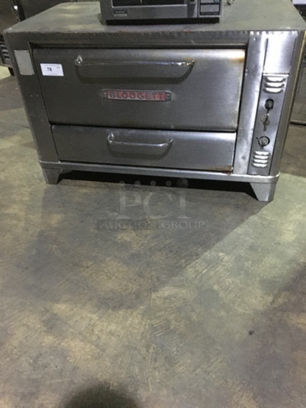 Blodgett Commercial Natural Gas Powered Single Deck Pizza Oven USED