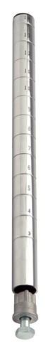 QUANTUM Posts for Shelving Kit, NSF, STAINLESS