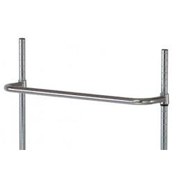 QUANTUM Push Handles for Wire Shelving Kit, NSF, STAINLESS