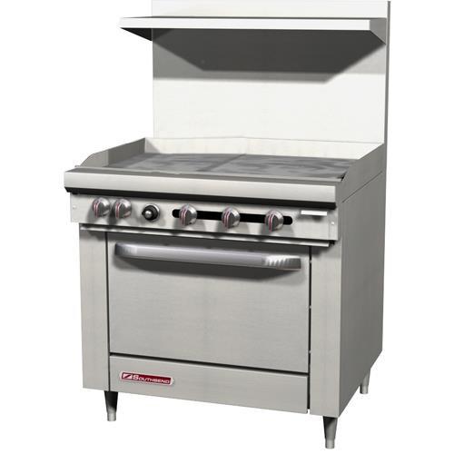 Southbend S36D-3G S-Series 36" Griddle and 1 Standard Oven