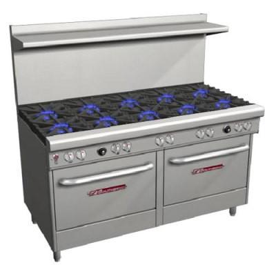 Southbend 4601DD Ultimate Series 60" 10 Burners Stove with 2 Standard Oven