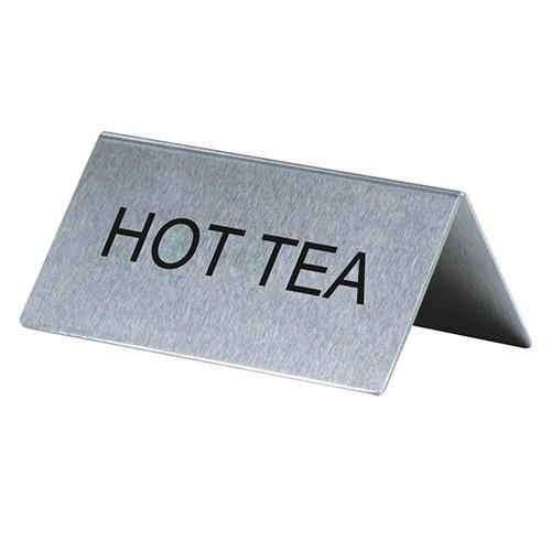 Update TS-HTE SS Tent Sign Hot Tea