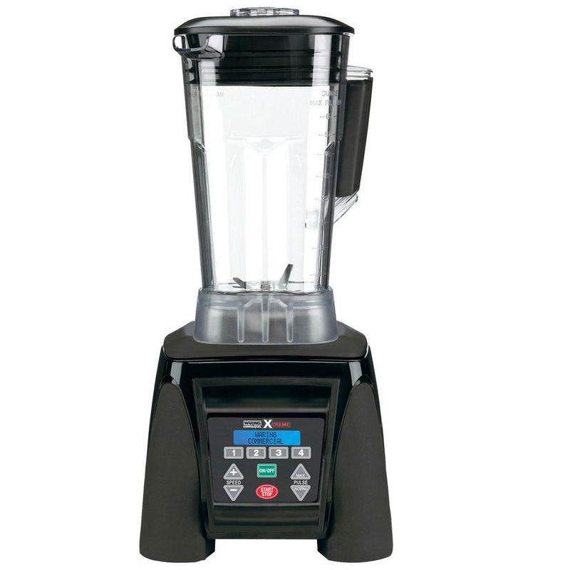 Waring MX1300XTX 3.5 HP Commercial Blender with Programmable Keypad, Adjustable Speeds, and 64 oz Container
