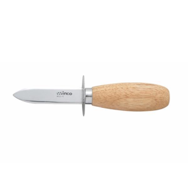 Winco KCL-1 5-7/8" Oyster/Clam Knife with 2 3/4" Blade