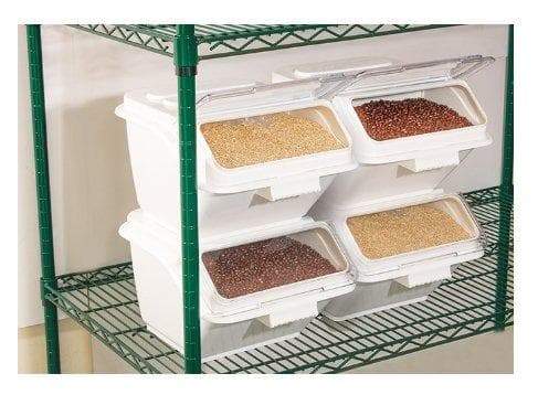 Winco 10 Gallon Shelf Ingredient Bin