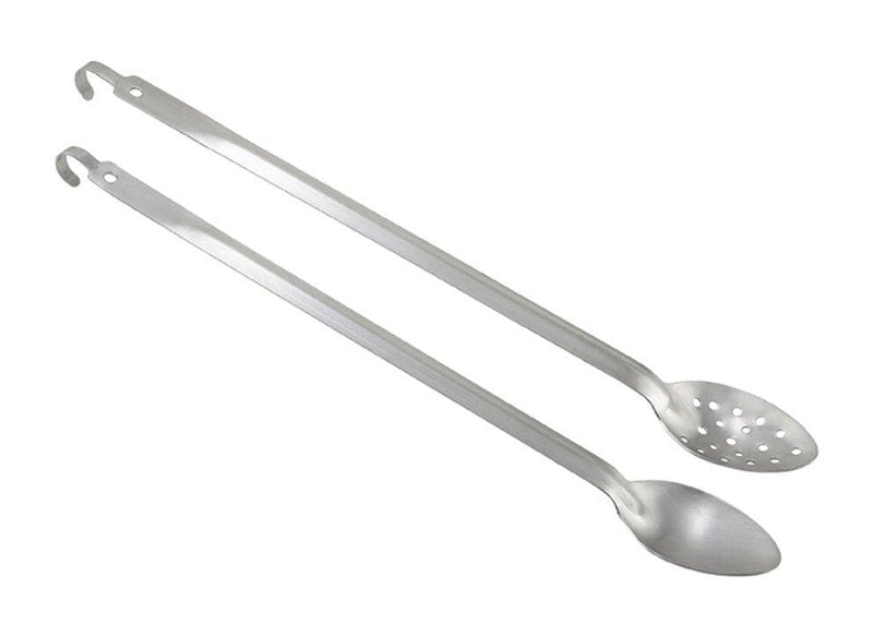 Winco 21″ Heavy-Duty Basting Spoon with Hook
