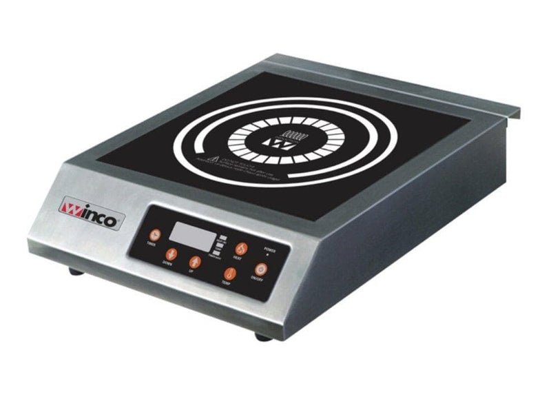 Winco EIC-400B Commercial Electric Induction Cooker - 240V, 3200W