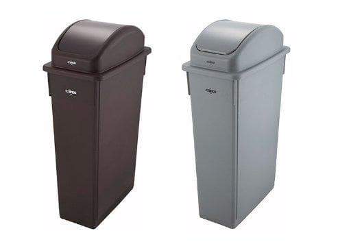 Winco Lids For Slender 23 Gal Trash Bins - Various Colours