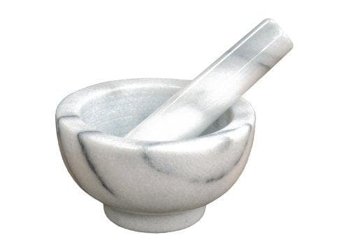 Winco Marble Mortar and Pestle Set