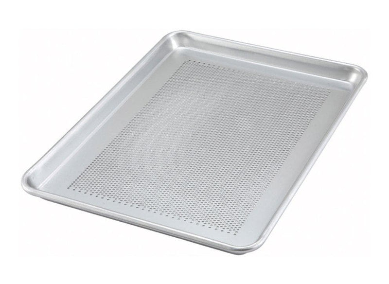 Winco Perforated 18 Gauge Aluminum Sheet Pan - Various Sizes