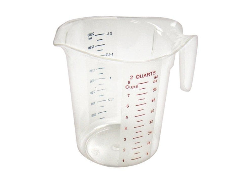 Winco Polycarbonate Measuring Cup With Colour Graduations - Various Sizes