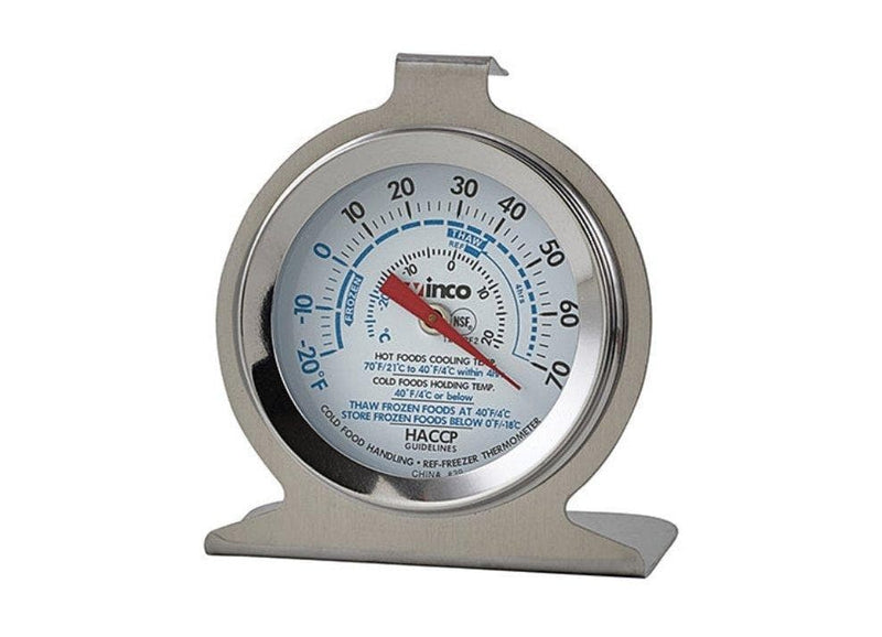 Winco Refrigerator/Freezer Thermometer - Various Sizes