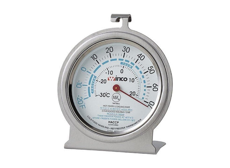 Winco Refrigerator/Freezer Thermometer - Various Sizes