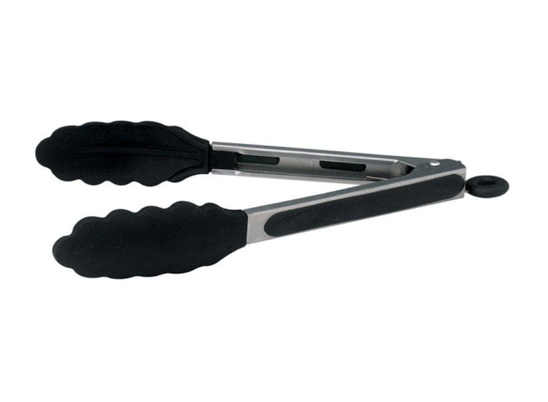 Winco Silicone Grip Stainless Steel Utility Tongs With Lock - Various Sizes