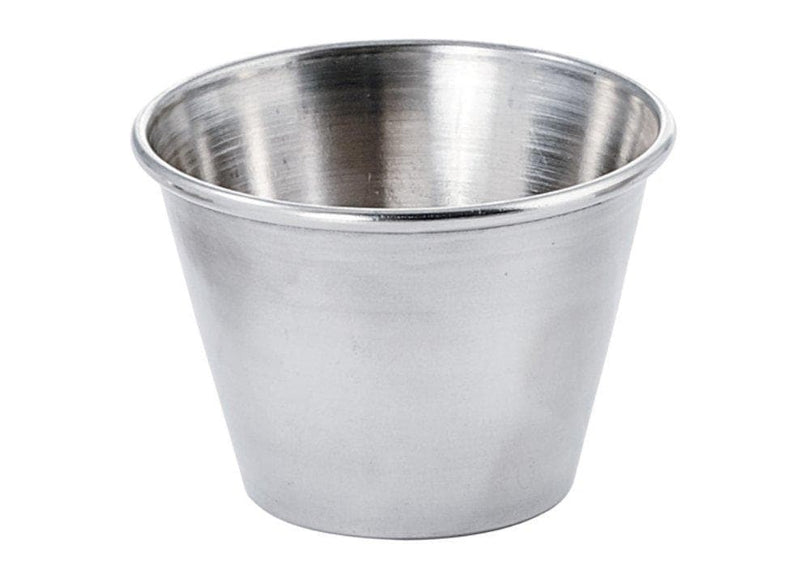 Winco Stainless Steel Condiment Cup (Pack of 12) - Various Sizes