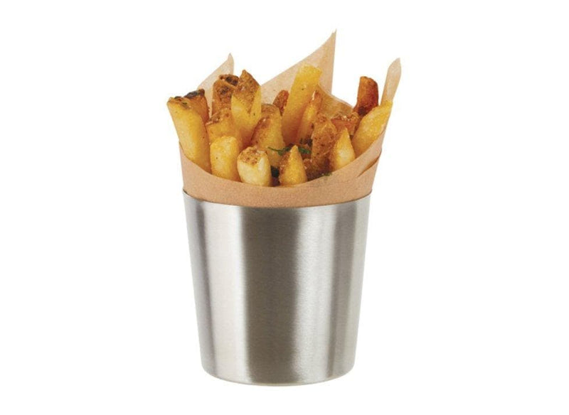 Winco Stainless Steel Fry Cup - Various Finishes