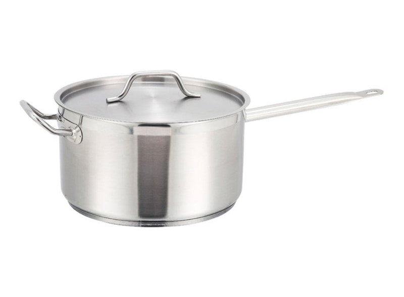 Winco Stainless Steel Sauce Pan With Cover - Various Sizes