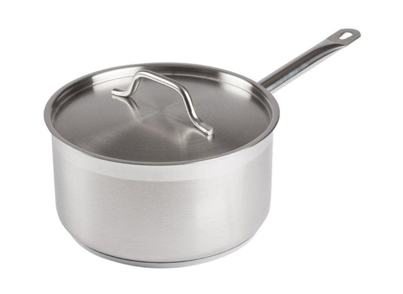 Winco Stainless Steel Sauce Pan With Cover - Various Sizes