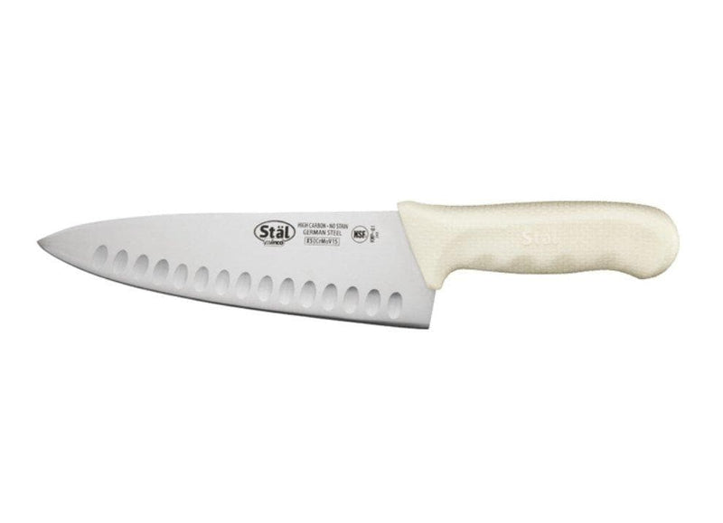 Winco Stäl 8″ Hollow Ground Chef’s Knife