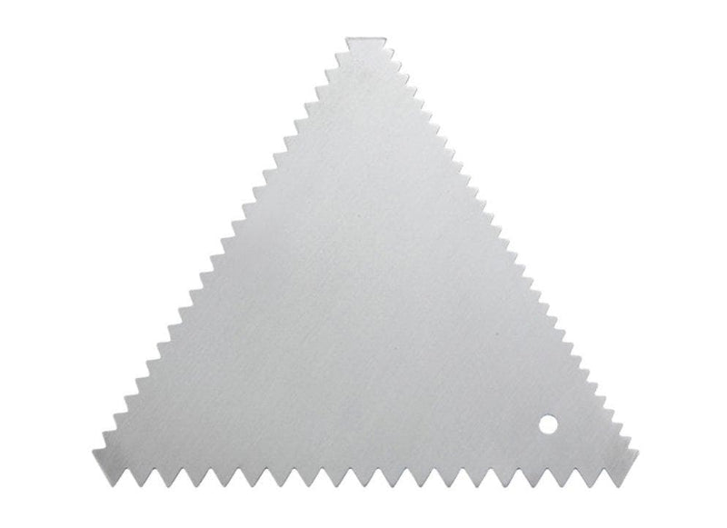 Winco Triangle Cake Decorating Combs (Pack of 6)