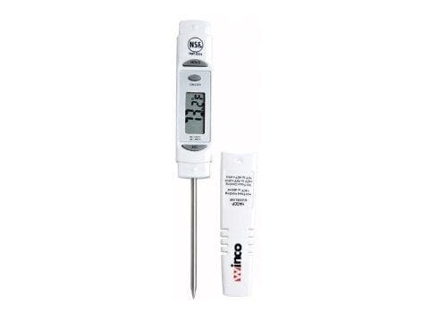 Winco White Digital Thermometer