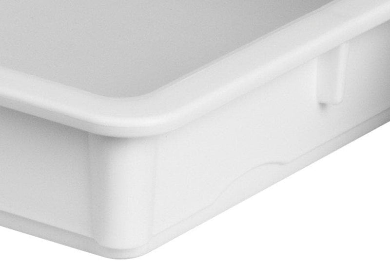 Winco White Polypropylene Dough Box - Various Sizes