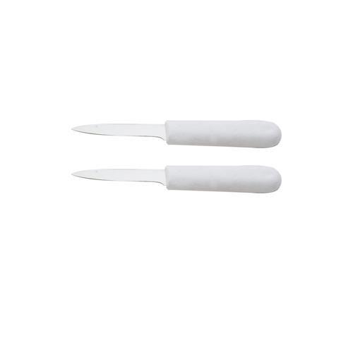 Winco KWH-1 3-1/4" Paring Knife  with Easy Grip Plastic Handle - 2 Pc Set
