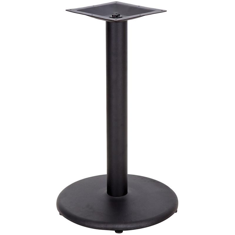 18'' Round Restaurant Table Base with 3'' Table Height Column XU-TR18-GG by Flash Furniture