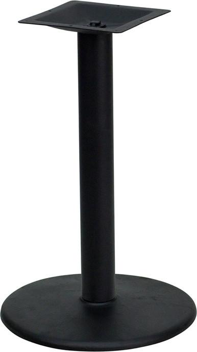 24'' Round Restaurant Table Base with 4'' Bar Height Column XU-TR24-BAR-GG by Flash Furniture